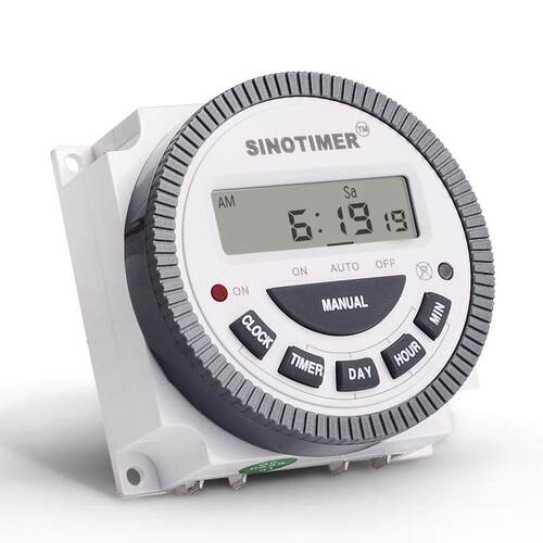 TM619H-1 微电脑时控开关7天可编程可循环定时智能时间控制器110V