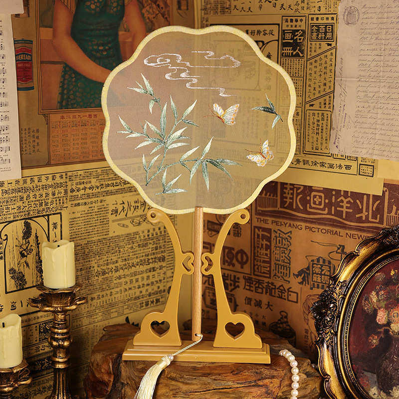 双面刺绣团扇古风扇子圆扇刺绣扇子双面绣团扇苏绣团扇成品苏绣扇,居家日用,扇子,淘宝优惠券,粉丝福利购,淘宝优惠卷