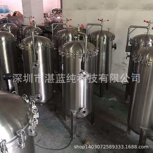 袋式过滤器污水除杂质袋式厂家供应不锈钢多袋高效滤芯自清洗