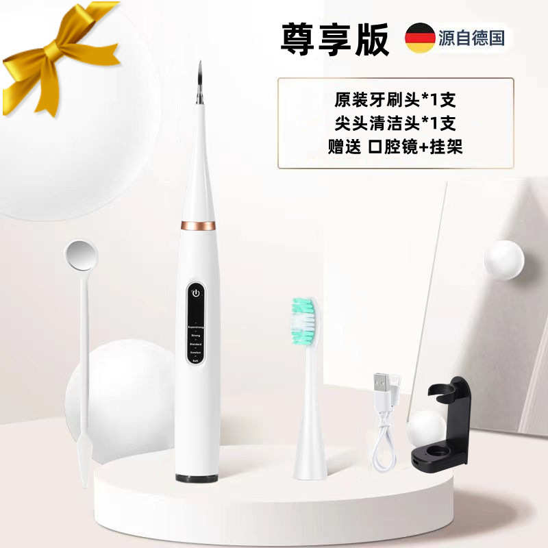二合牙牙刷牙石牙器德国超声波牙一洗电动结石器去除专用冲进口器