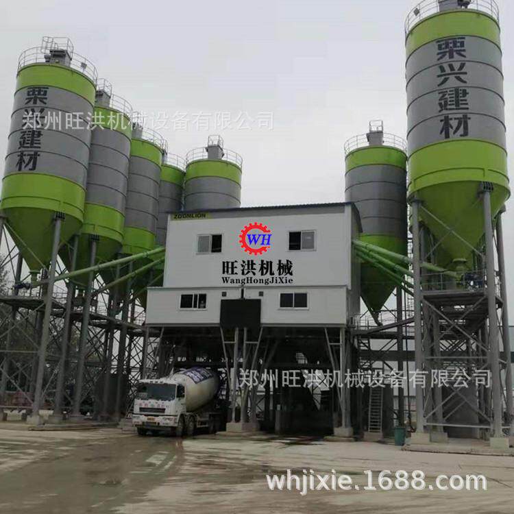 小型混凝土搅拌站 移动连体水泥搅拌楼 南安桥梁工程商砼搅拌站