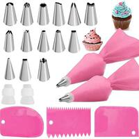 Factory stock: 6-piece egg QS00272 sets, cake piping tips, cream piping bags, 3 cake decoration tool sets thumbnail 3