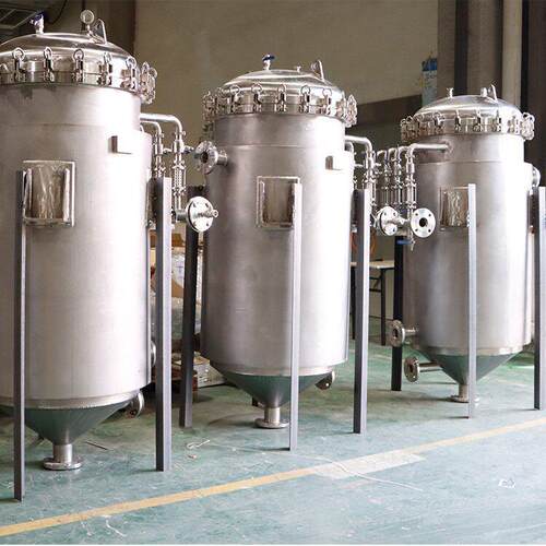 渣浆过滤器全自动PLC控制过滤硅粉带压力容器证RT-100%检测