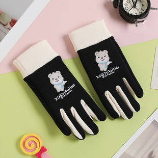 防雪手套儿童雪地玩雪打雪仗加厚加绒防寒防泼水保暖滑雪防风女童