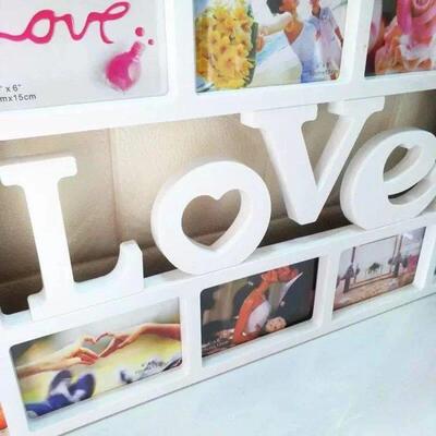 47X35cm Photo Frame Love6 Holes Photo Frame Creative Conjoin