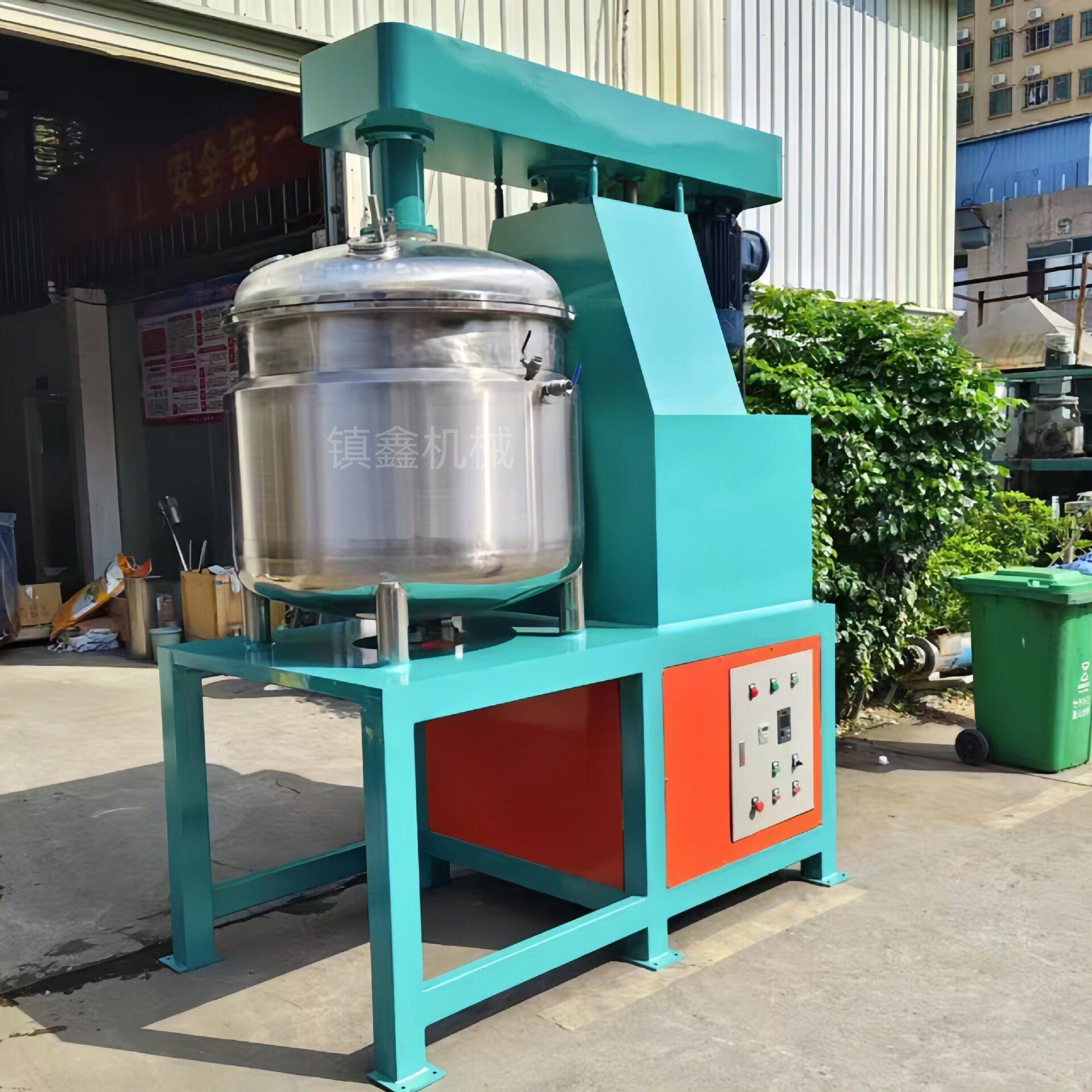 真空分散机效搅拌设备粘度物料分散机工业级真空脱泡器