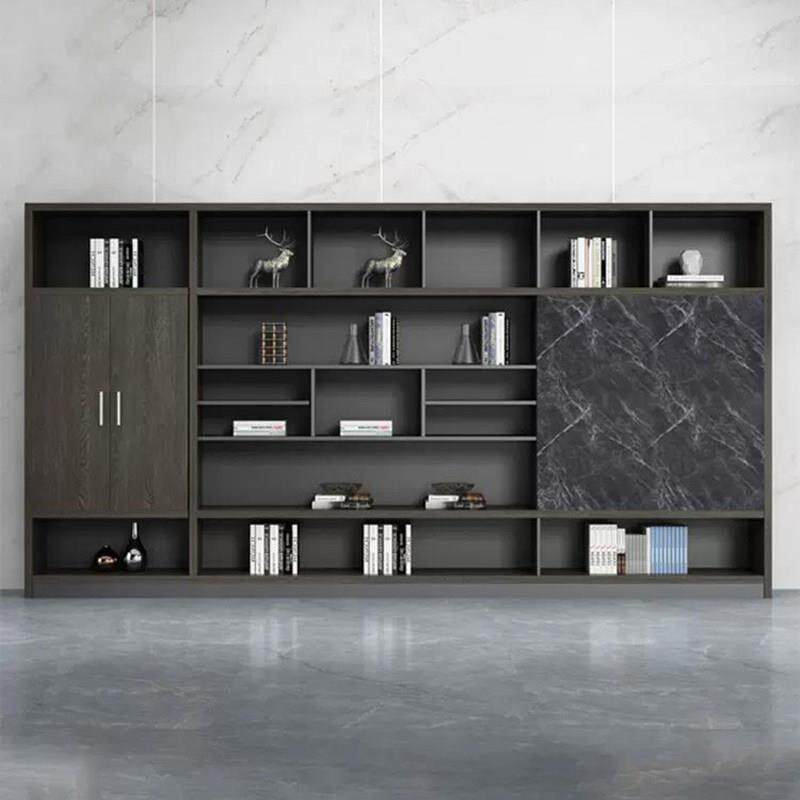 文件柜木质老板办公室背景柜资料柜子带锁储物衣柜落地式书柜靠墙