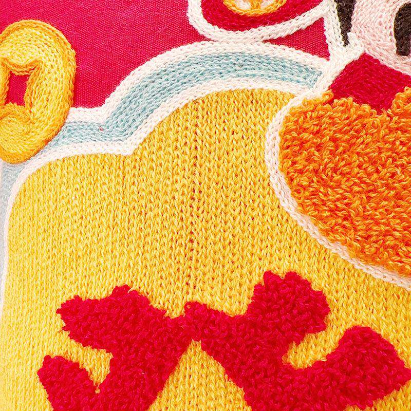 财神喜庆红色结婚国潮抱枕套靠垫刺绣创意礼物客厅沙发中国风靠枕