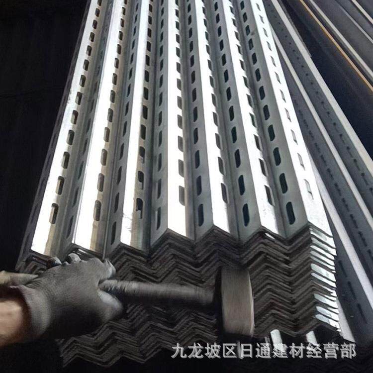 重庆非标等边角钢 桥梁建筑工程用黑角铁 Q235B热镀锌