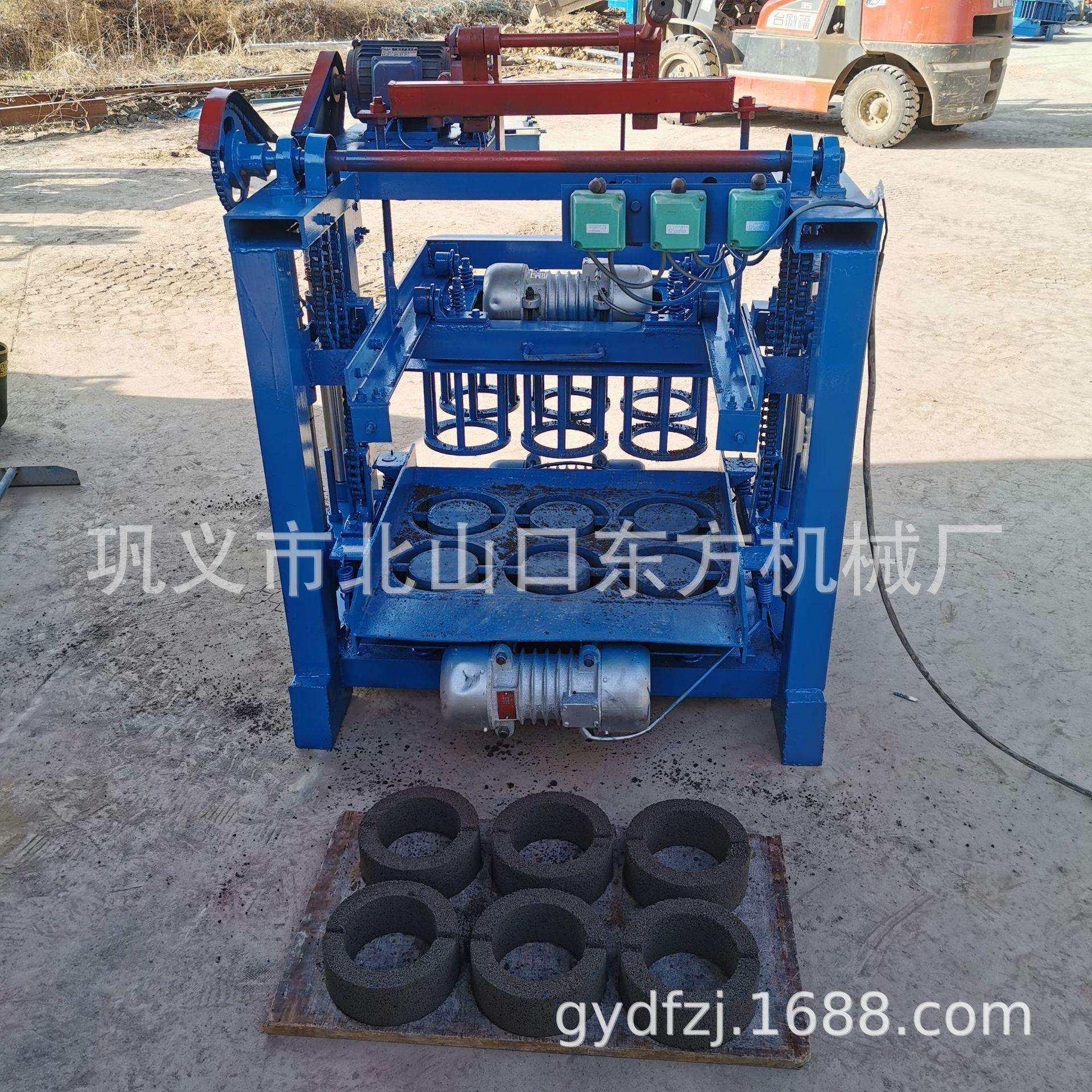 4-35半自动水泥制砖机花盆圆罐砖 电动制砖节约成本制作各种模具