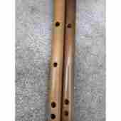 正品 乐器漆风一节苦竹学笛子素笛零基础初横古笛学生入门演奏无无