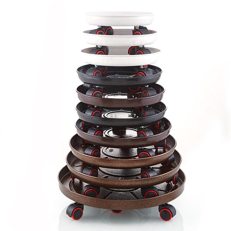 厂家批发金属移动托盘托盘花瓶