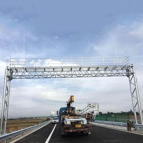 厂家现货龙门架定 制 高速公路限高龙门架提示 道路限高牌