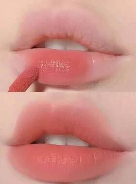 伪素颜女ins奶咖唇釉丝绒哑光雾面唇泥显白不挑皮低饱和口红