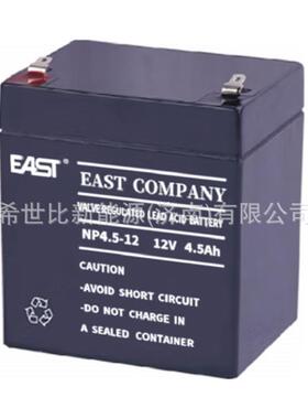 易事特蓄电池NP4-12各类信号系统12V4AH紧急照明/警示系统