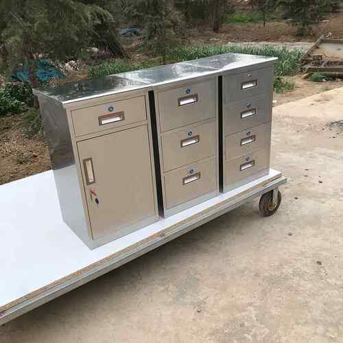 9U定件做3钢04不锈文柜矮柜带锁门收纳储物抽LP-652屉活动一斗一