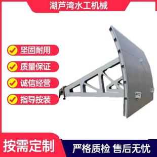 自动翻版 生产液压钢坝闸门底横轴翻转式 闸门市政景观钢坝闸阀门