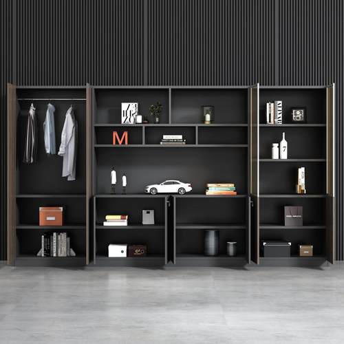 文件办柜公室柜子靠墙带SJRG-051锁储物置物档案柜柜资料柜书景柜