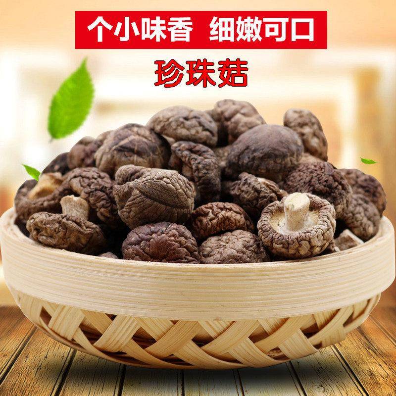 袖珍菇迷你小香菇 珍珠菇乾货500g包邮 胡辣汤酸菜鱼用干蘑菇