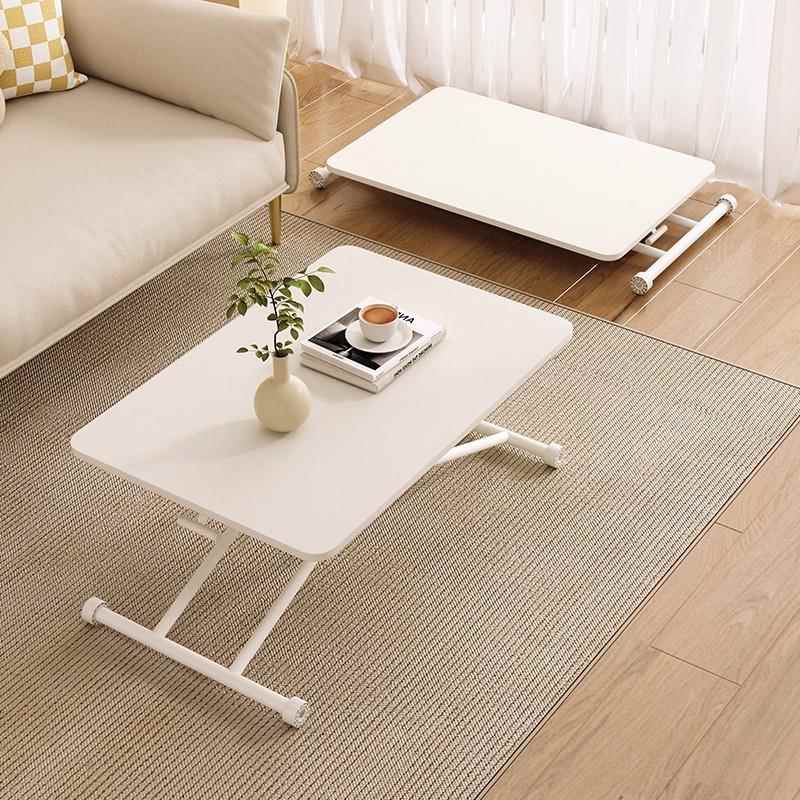 升降茶几小户型家用多功能餐桌两用出租屋简易桌子日式移动折叠桌