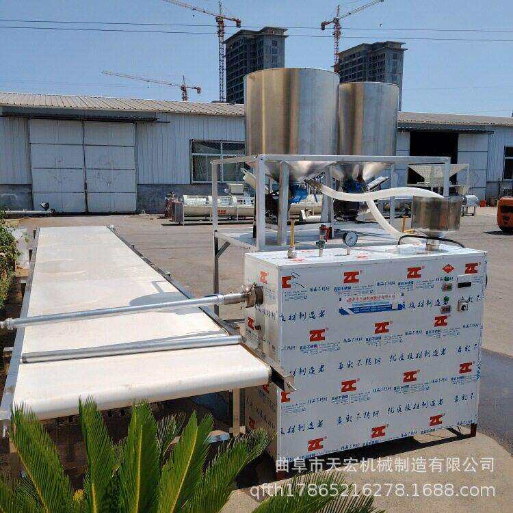 电加热白薯粉条机出机自熟 小型红薯粉条机设备 直杆出粉免冷冻