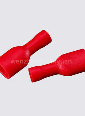 fdfd2插pvc接线端子端绝缘6250接头插直- 端子簧母蓝色冷压全3.