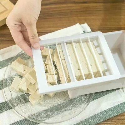 Japanese-Style Cutting Bean Curd B Grid Knife,