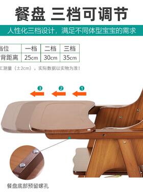 3YV5宝宝餐椅儿餐椅实木家儿用吃饭婴餐桌椅子多功能F76M69T7携童
