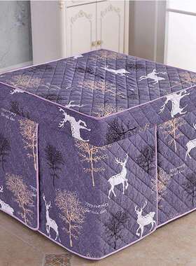 新F96S89T6款烤火x罩桌8080电罩套正方形烤炉火罩电暖炉罩子炉子