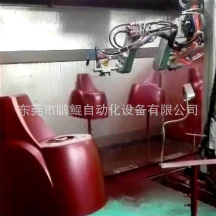 佛山豆浆机外壳1出3自动喷漆设备 全自动喷涂流水线 免费试喷打样