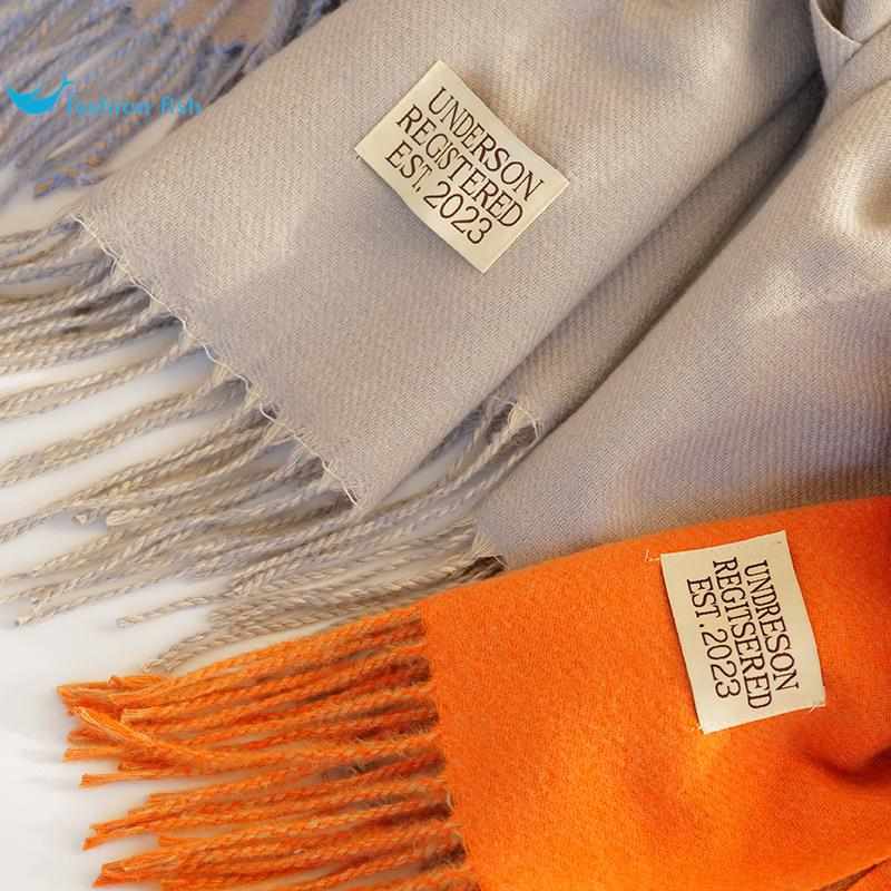 2024新高级感韩版百搭长围巾女秋冬季软糯针织双面仿羊绒护颈围脖