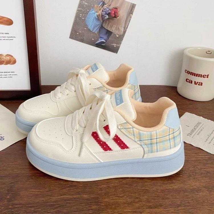 运动鞋学院百搭底板休闲老爹鞋