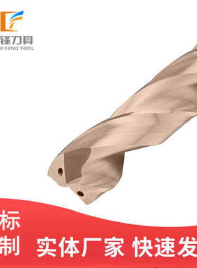 合金cnc心内出水整体中麻花钻钨钢钻头打孔钻冷内加工硬质合金