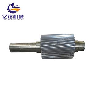 大模数齿轮轴硬齿面机械加工直齿斜齿来图定制价格优