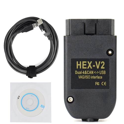 HEX-V2 VCDS VAG COM 25.3多语言汽车诊断仪