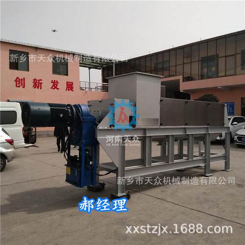 果蔬菜场垃圾破碎量机   双螺旋压榨机    预处理餐厨垃圾