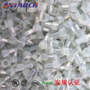 PA66龙C头E5铜压线帽闭端线子奶嘴型接线帽接端认1证尼阻燃