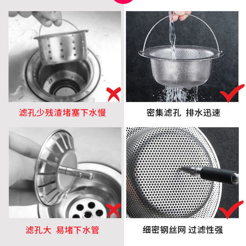 厨房水槽洗菜盆不锈钢水池排水口过滤网器卫生间道地漏盖