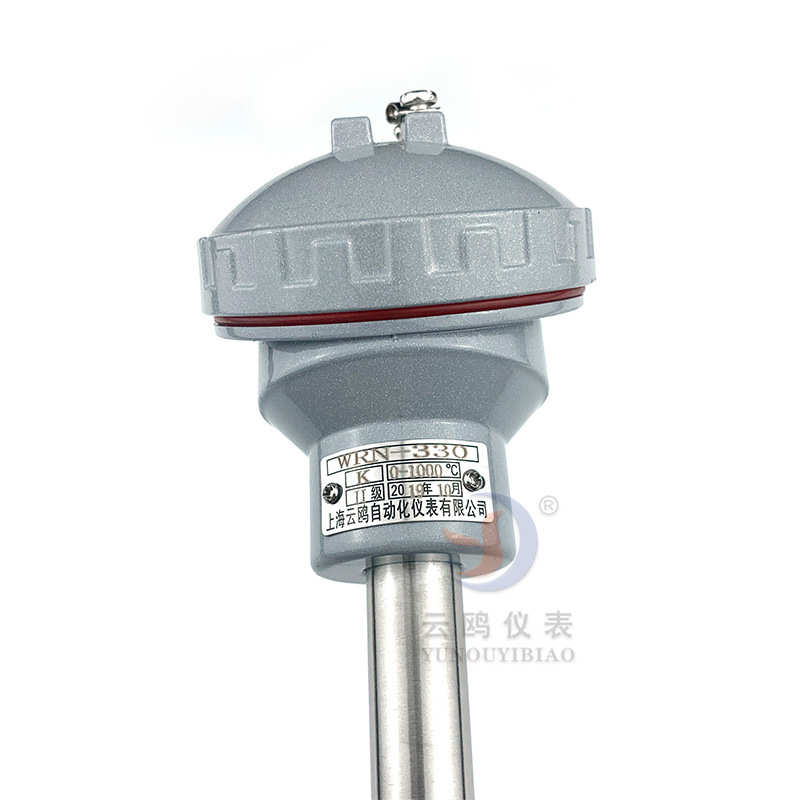 式烘箱节可调-330分度炉温度热电偶棒wrn探头退火插深螺纹感温k