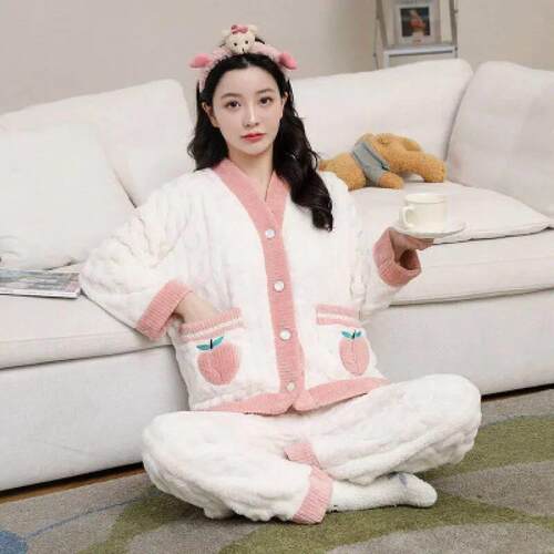 Thickened Coral Fleece Women