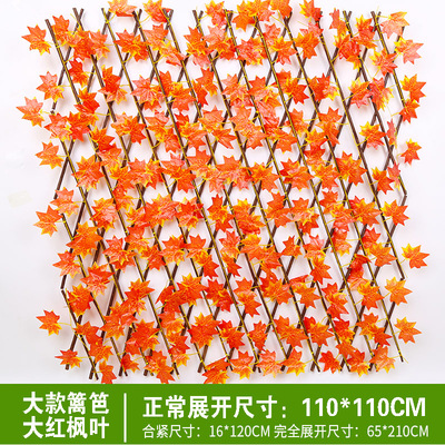 仿真植物墙面花架伸缩栅栏隔离栏