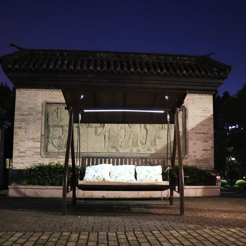 秋千户外庭院花园荡秋千吊椅铝合金摇椅室外秋千椅防雨吊床家用