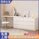 梳妆台卧室现代简约斗柜一体梳妆柜小户型轻奢床尾柜可伸缩化妆桌