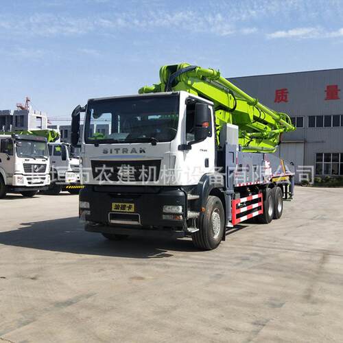 47米混凝土泵车工地建筑水泥浇筑泵车车载泵车