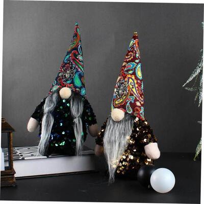 万圣节Halloween faceless old man doll display dwarf doll toy