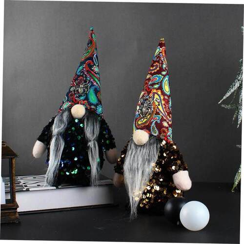 万圣节Halloween faceless old man doll display dwarf doll toy