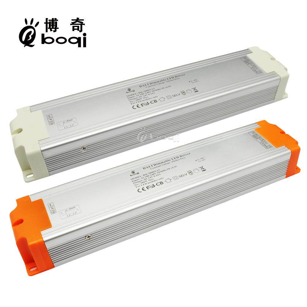 恒压DALI调光电源24V200W8.34A高PF无频闪开关电源灯带博鑫奇厂家