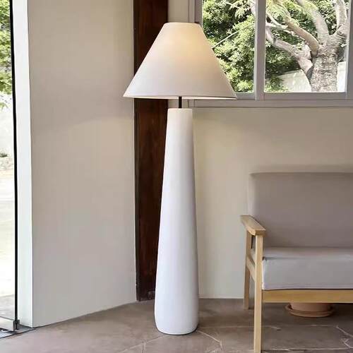 中古风蘑菇落地灯北欧简约奶油风立灯客厅沙发旁展厅设计师款灯具