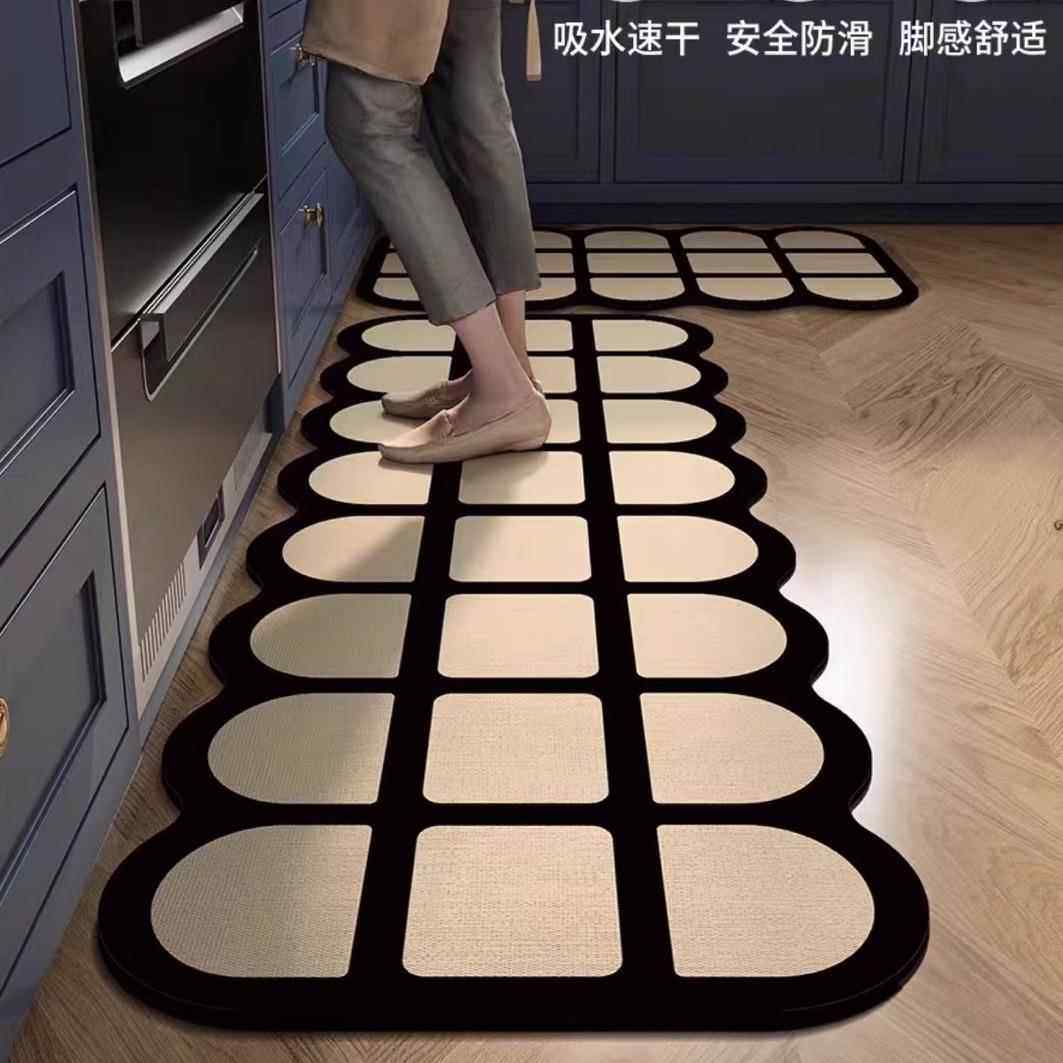 硅藻泥厨房地垫耐脏防滑垫吸水吸油软硅藻泥地垫免洗长条脚垫防摔,个性定制/设计服务/DIY,地毯/地垫定制,淘宝优惠券,粉丝福利购,淘宝优惠卷