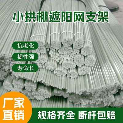 小拱棚支架拱杆育苗蔬菜棚搭棚架子菜园骨架室外菜地遮阴温棚花架